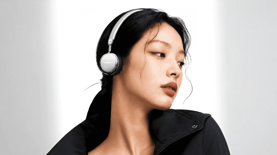 Edifier's $40 Auro Ace puts a dot-matrix display on the outside of headphones, where you cannot see it